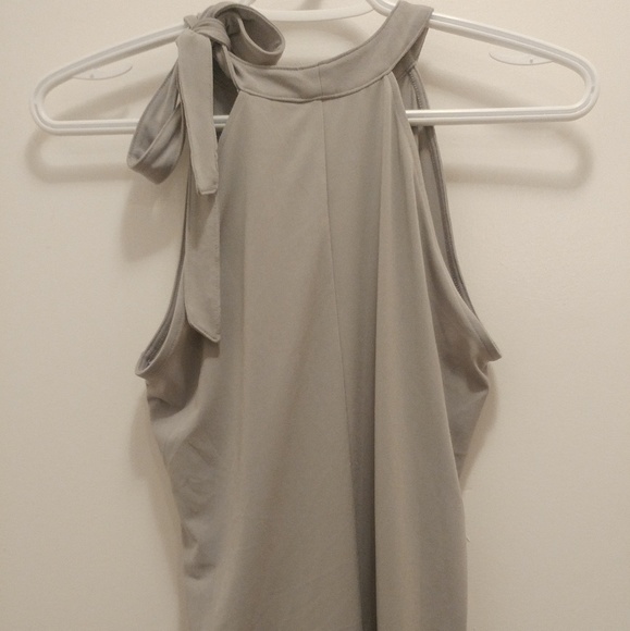 Banana Republic Grey Sleeveless blouse - Picture 3 of 4